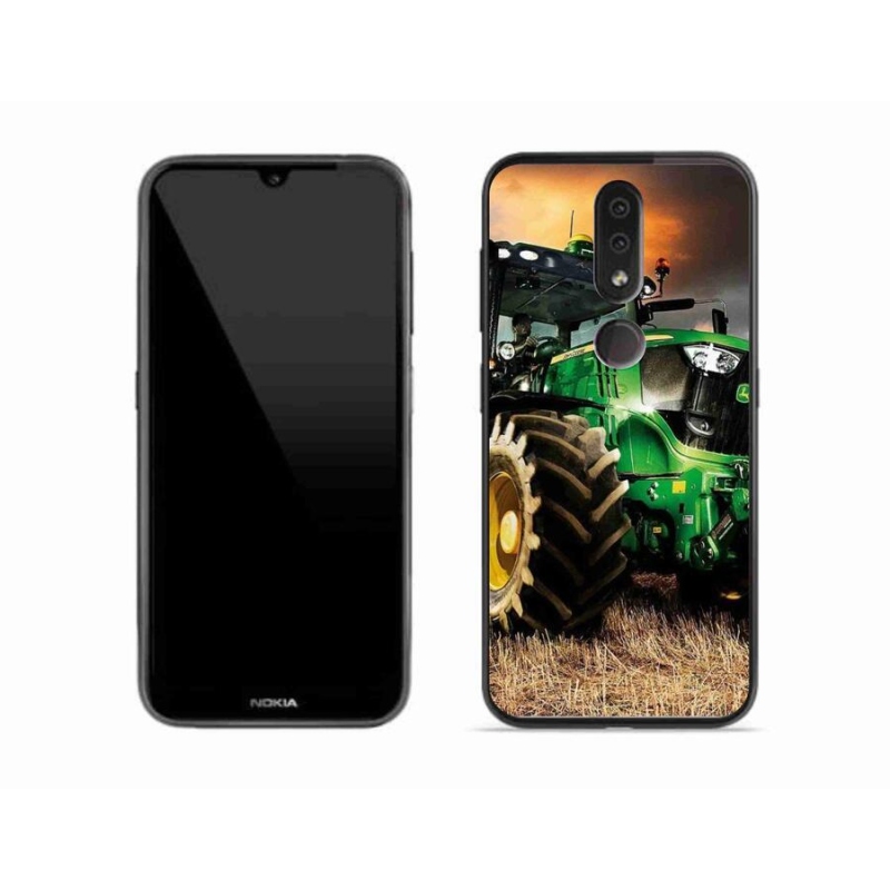 Gélový kryt mmCase na mobil Nokia 4.2 - traktor