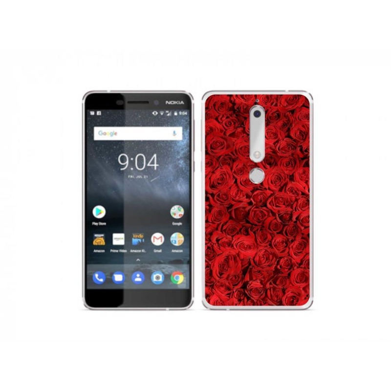 Gélový kryt mmCase na mobil Nokia 6.1 - ruža