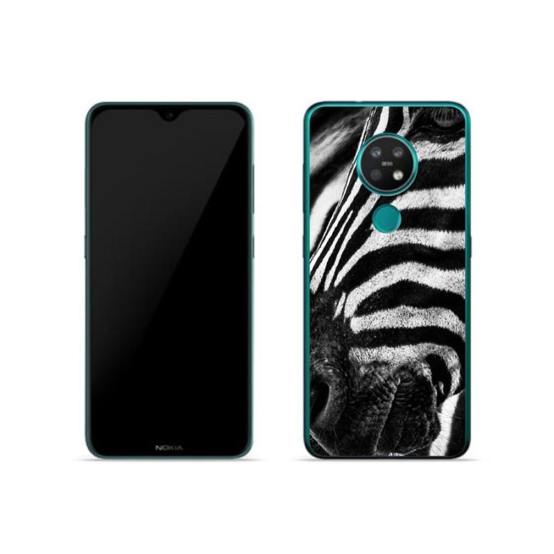 Gélový kryt mmCase na mobil Nokia 6.2 - zebra