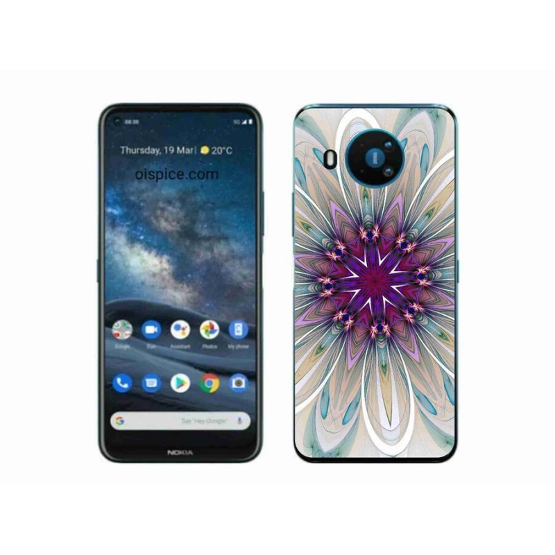 Gélový kryt mmCase na mobil Nokia 8.3 5G - abstrakt 10