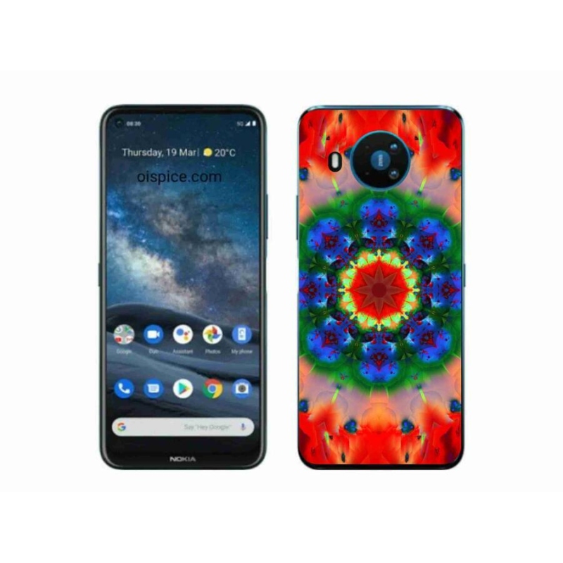 Gélový kryt mmCase na mobil Nokia 8.3 5G - abstrakt 5