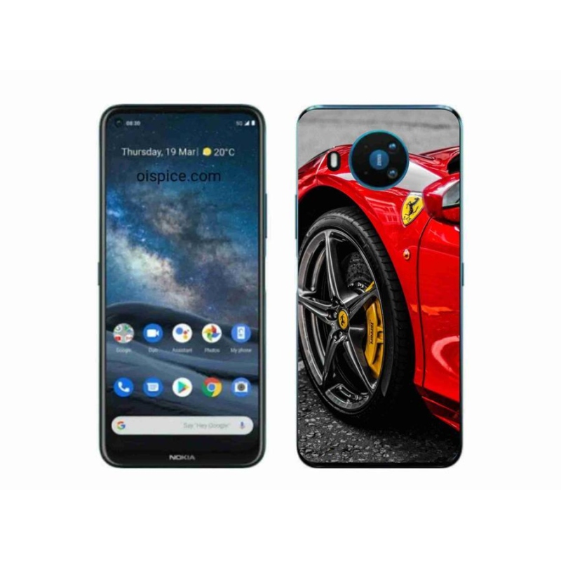 Gélový kryt mmCase na mobil Nokia 8.3 5G - auto 1