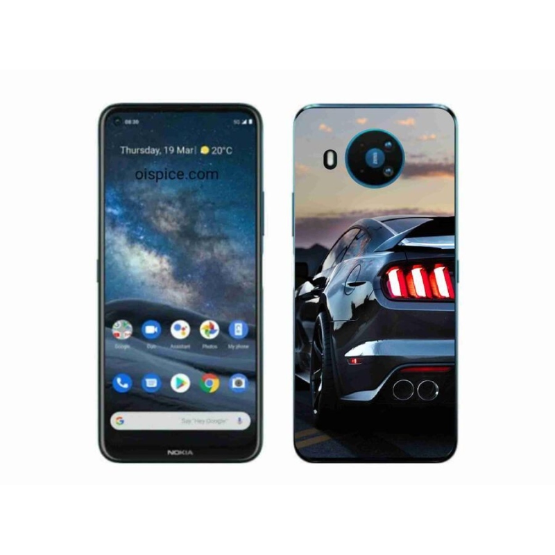 Gélový kryt mmCase na mobil Nokia 8.3 5G - auto 7