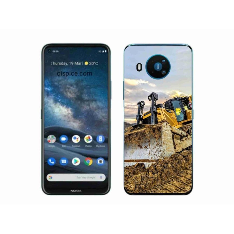 Gélový kryt mmCase na mobil Nokia 8.3 5G - bager