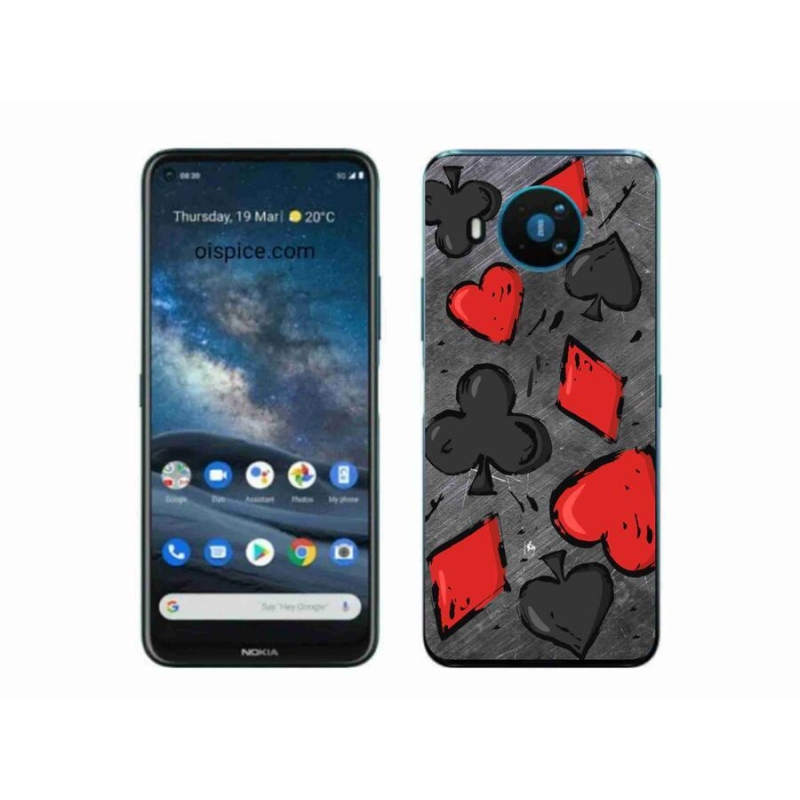 Gélový kryt mmCase na mobil Nokia 8.3 5G - karta 1