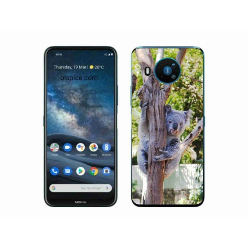 Gélový kryt mmCase na mobil Nokia 8.3 5G - koala