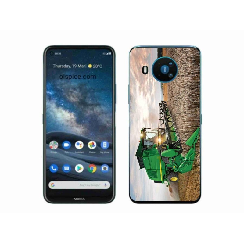 Gélový kryt mmCase na mobil Nokia 8.3 5G - kombajn