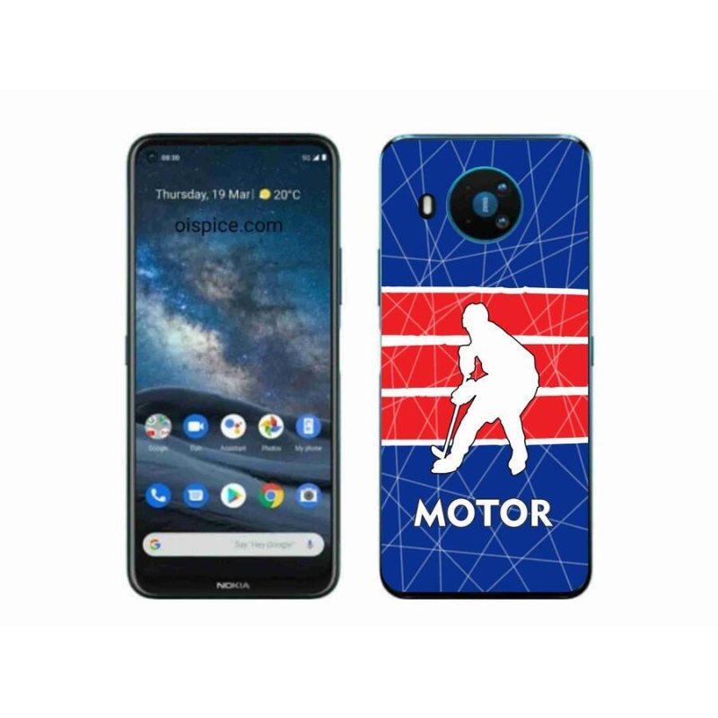 Gélový kryt mmCase na mobil Nokia 8.3 5G - Motor