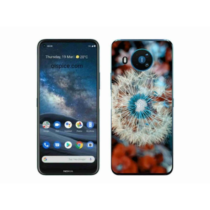 Gélový kryt mmCase na mobil Nokia 8.3 5G - odkvitnuté púpava 1