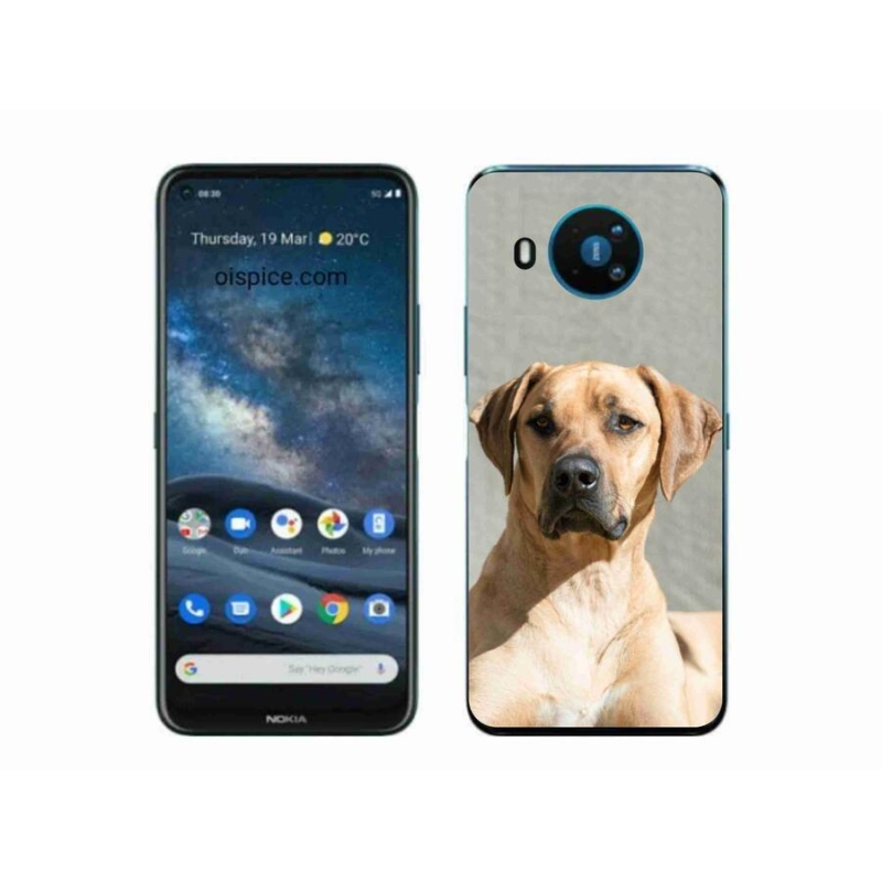 Gélový kryt mmCase na mobil Nokia 8.3 5G - ridgeback