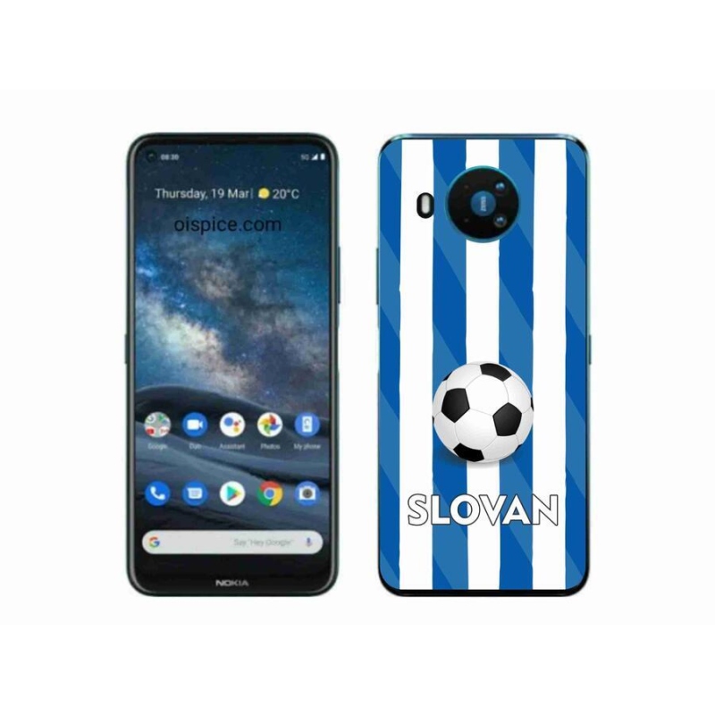 Gélový kryt mmCase na mobil Nokia 8.3 5G - Slovan