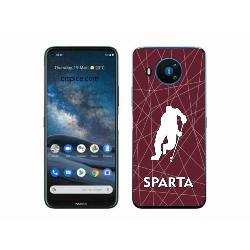 Gélový kryt mmCase na mobil Nokia 8.3 5G - Sparta