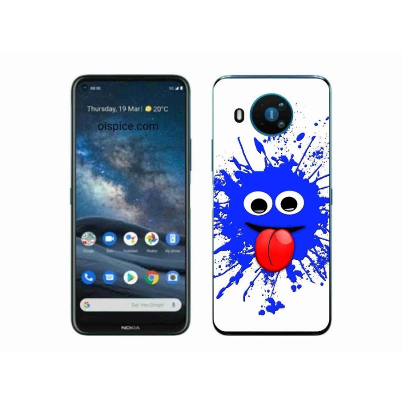 Gélový kryt mmCase na mobil Nokia 8.3 5G - strašidlo