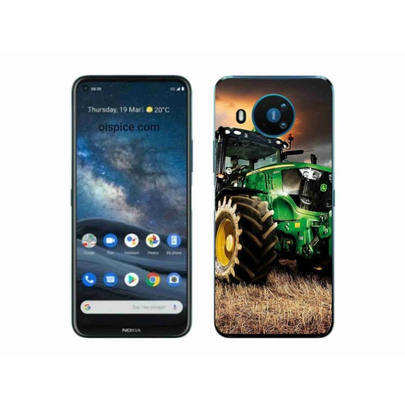 Gélový kryt mmCase na mobil Nokia 8.3 5G - traktor