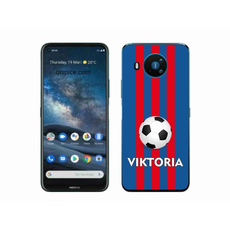 Gélový kryt mmCase na mobil Nokia 8.3 5G - Viktoria