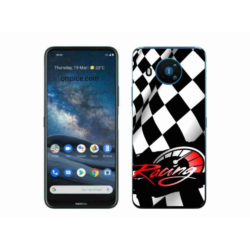 Gélový kryt mmCase na mobil Nokia 8.3 5G - pretekanie