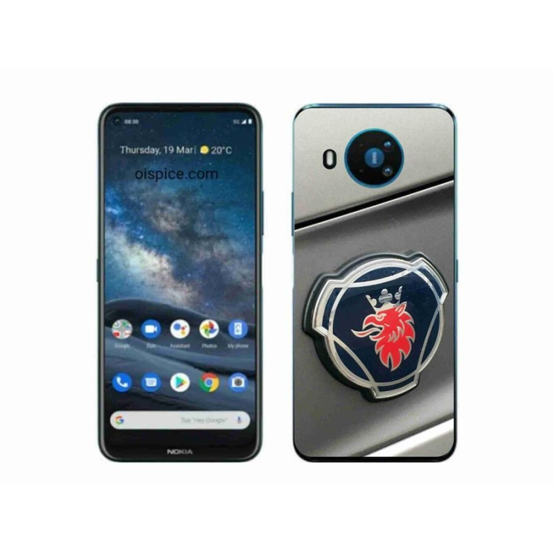 Gélový kryt mmCase na mobil Nokia 8.3 5G - znak 2