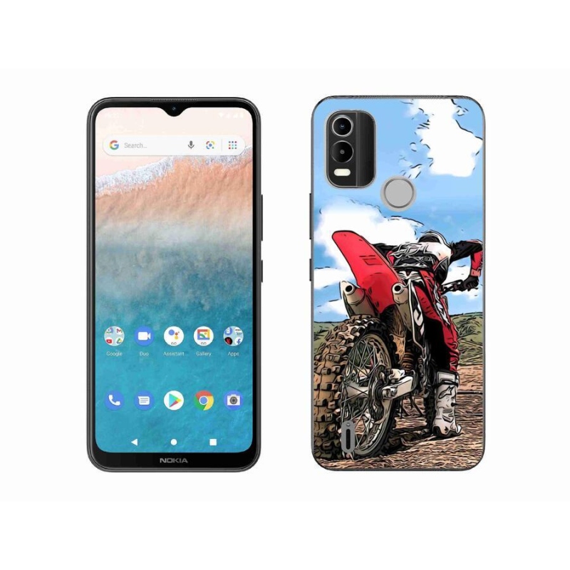 Gélový kryt mmCase na mobil Nokia C21 Plus - moto