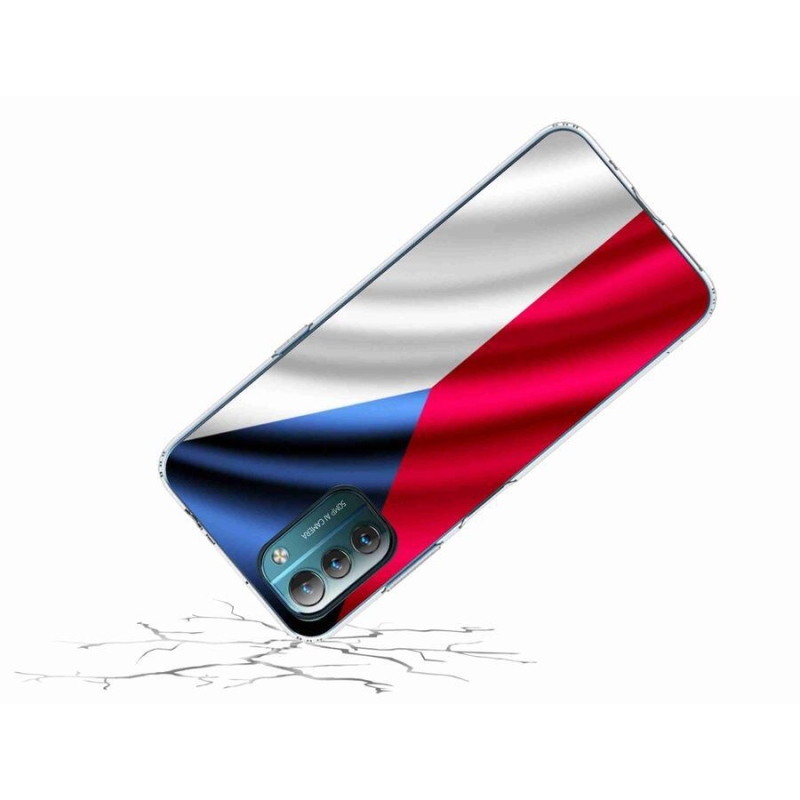 Gélový kryt mmCase na mobil Nokia G11/G21 - česká vlajka