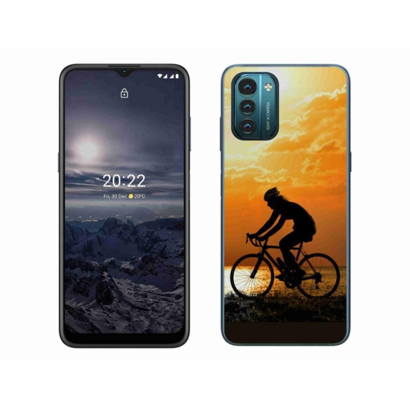 Gélový kryt mmCase na mobil Nokia G11/G21 - cyklovýlet