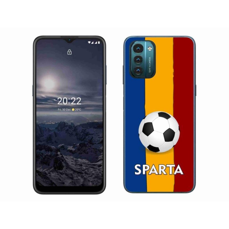 Gélový kryt mmCase na mobil Nokia G11/G21 - futbal 1