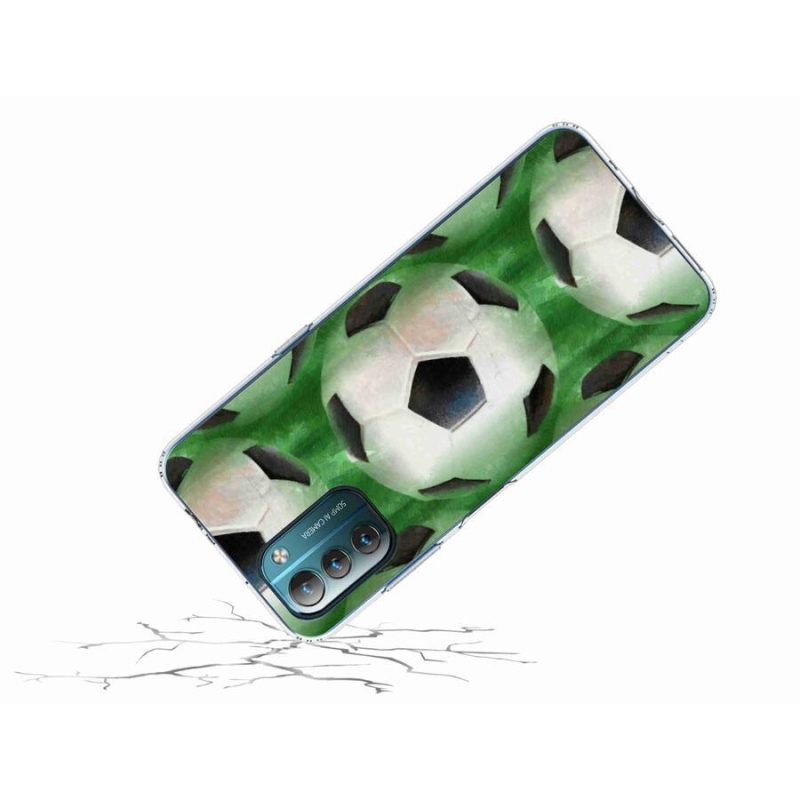 Gélový kryt mmCase na mobil Nokia G11/G21 - futbalová lopta