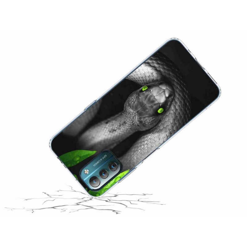 Gélový kryt mmCase na mobil Nokia G11/G21 - had