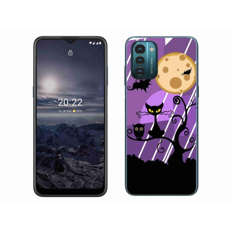 Gélový kryt mmCase na mobil Nokia G11/G21 - halloween