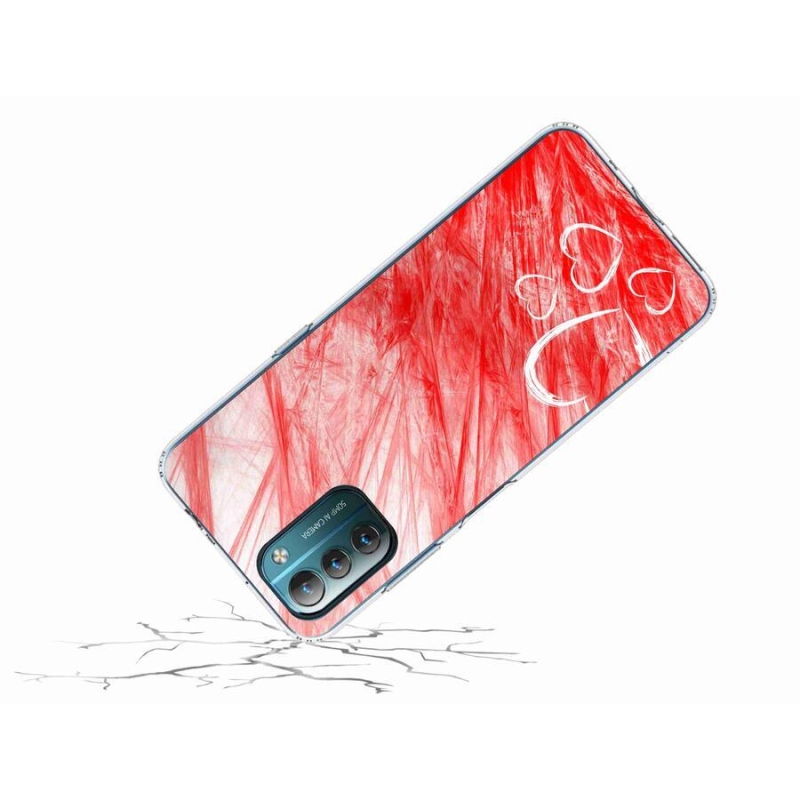 Gélový kryt mmCase na mobil Nokia G11/G21 - heart