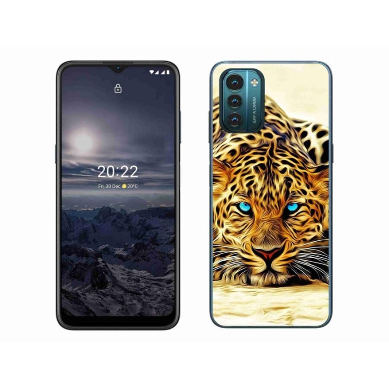 Gélový kryt mmCase na mobil Nokia G11/G21 - kreslený tiger