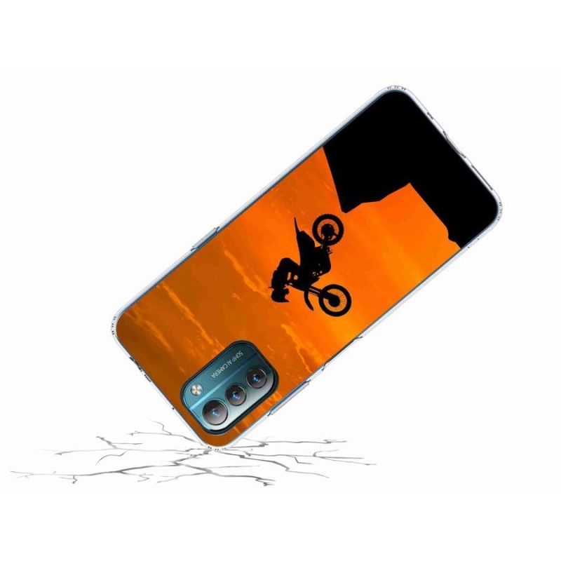 Gélový kryt mmCase na mobil Nokia G11/G21 - motocross