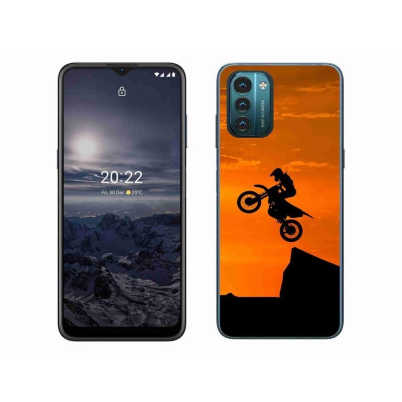 Gélový kryt mmCase na mobil Nokia G11/G21 - motocross