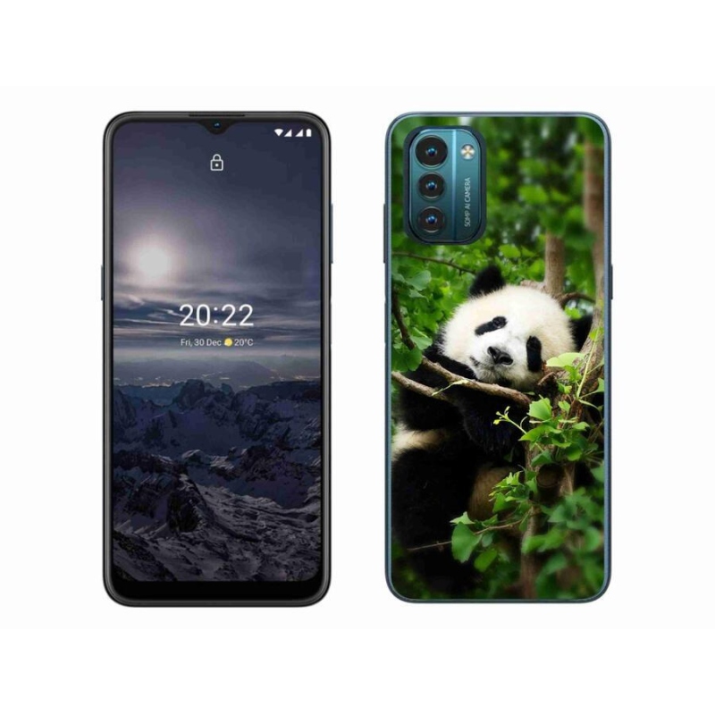 Gélový kryt mmCase na mobil Nokia G11/G21 - panda