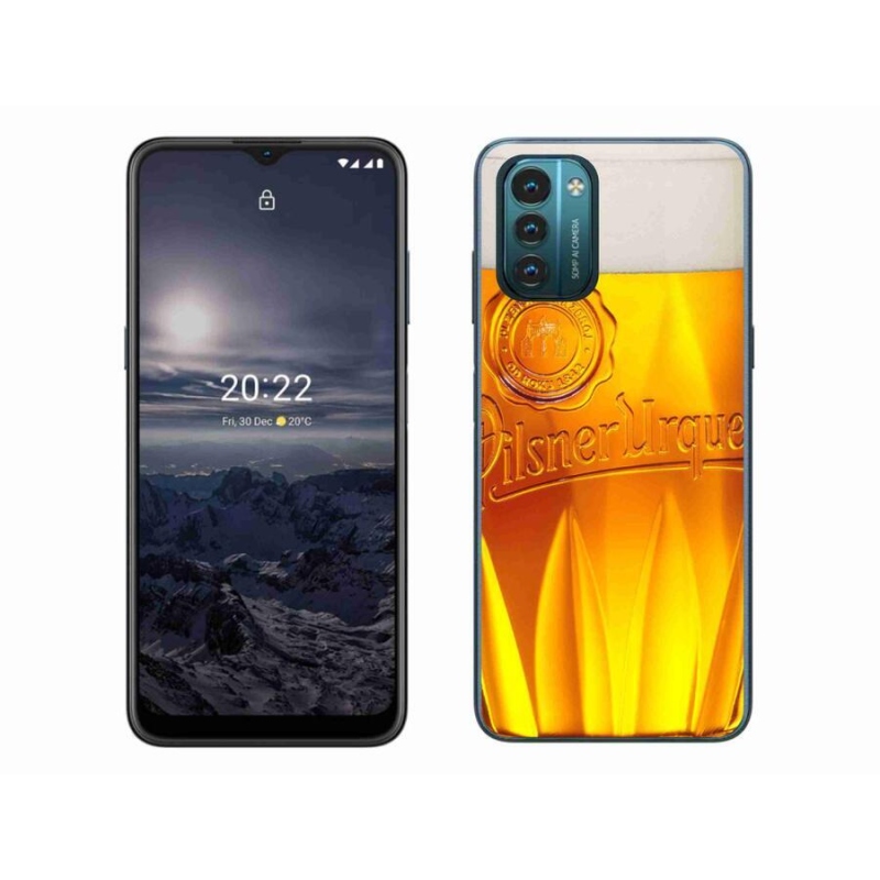 Gélový kryt mmCase na mobil Nokia G11/G21 - pivo