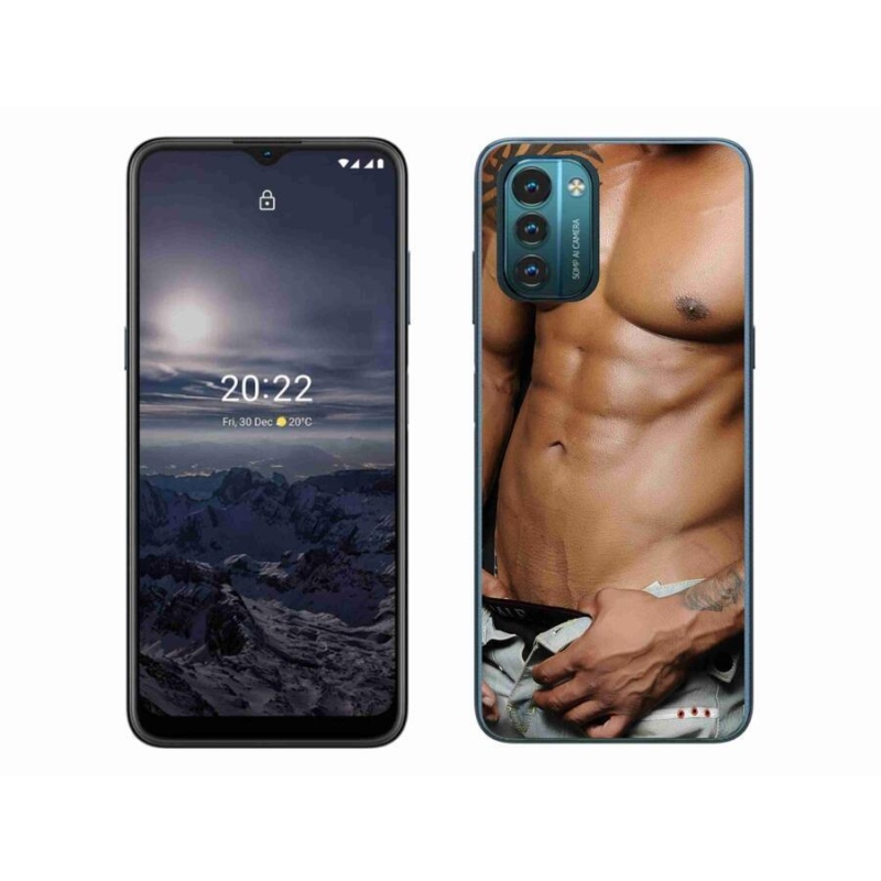 Gélový kryt mmCase na mobil Nokia G11/G21 - sexy muž