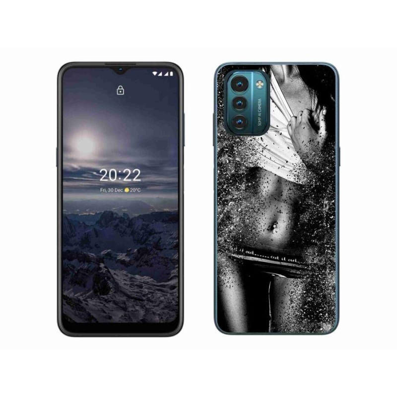 Gélový kryt mmCase na mobil Nokia G11/G21 - sexy žena 1