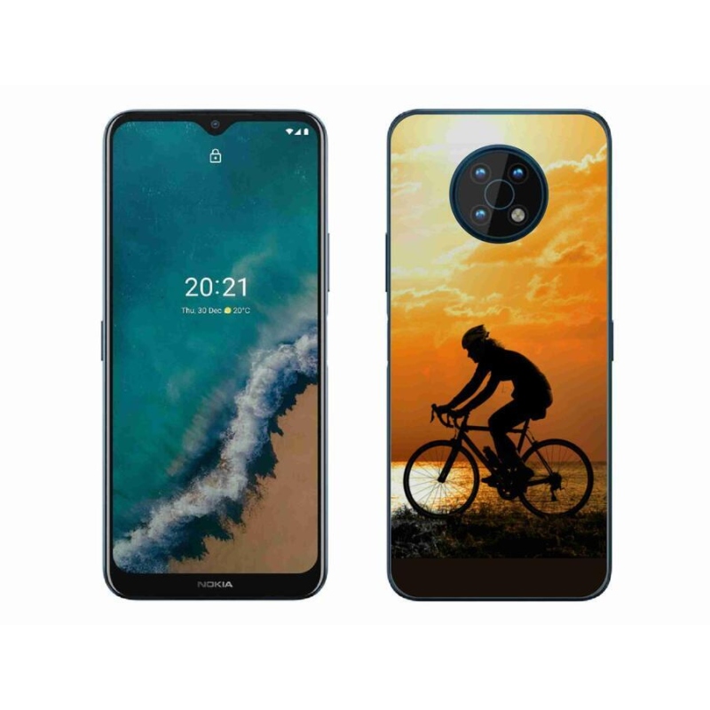 Gélový kryt mmCase na mobil Nokia G50 - cyklovýlet