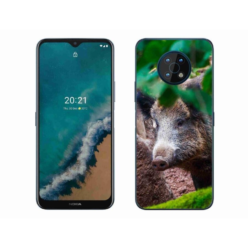 Gélový kryt mmCase na mobil Nokia G50 - divoké prasa
