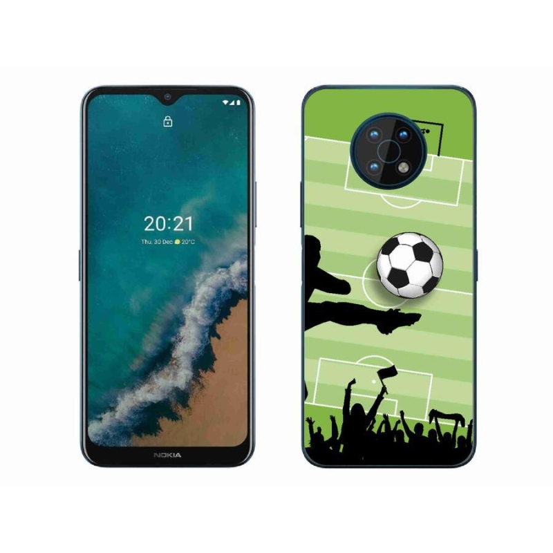 Gélový kryt mmCase na mobil Nokia G50 - futbal 3