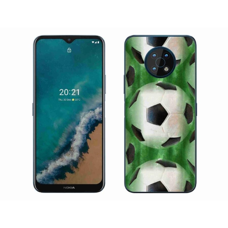 Gélový kryt mmCase na mobil Nokia G50 - futbalová lopta