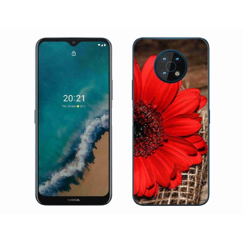 Gélový kryt mmCase na mobil Nokia G50 - gerbera