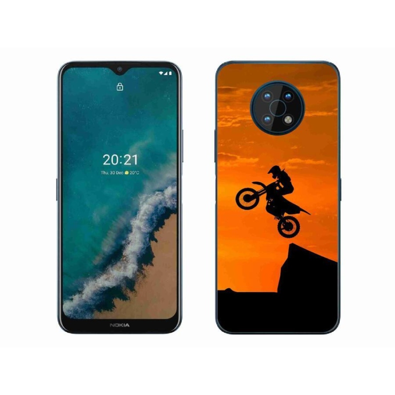 Gélový kryt mmCase na mobil Nokia G50 - motocross