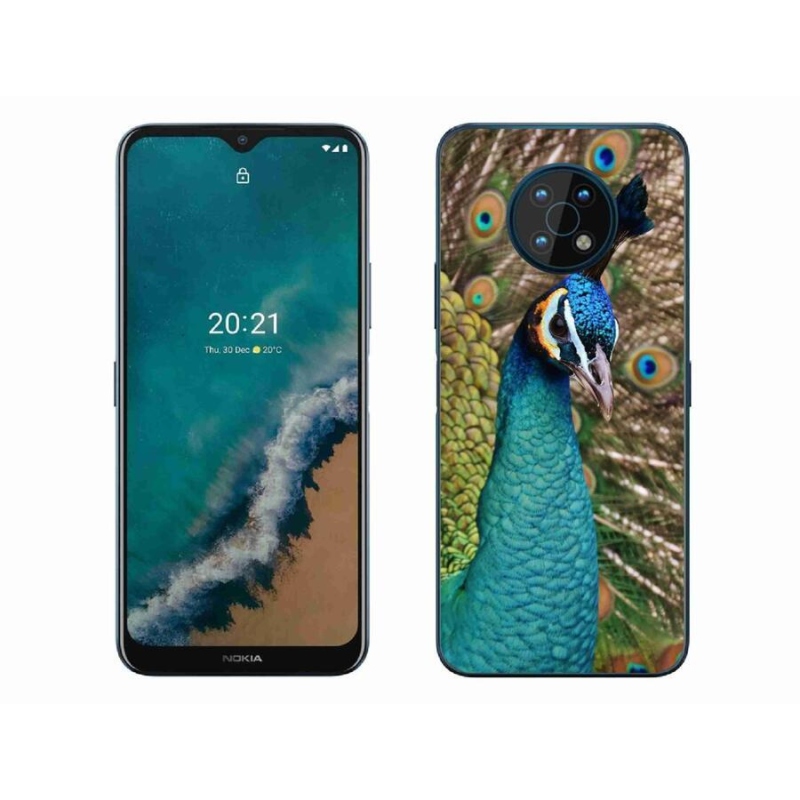 Gélový kryt mmCase na mobil Nokia G50 - páv