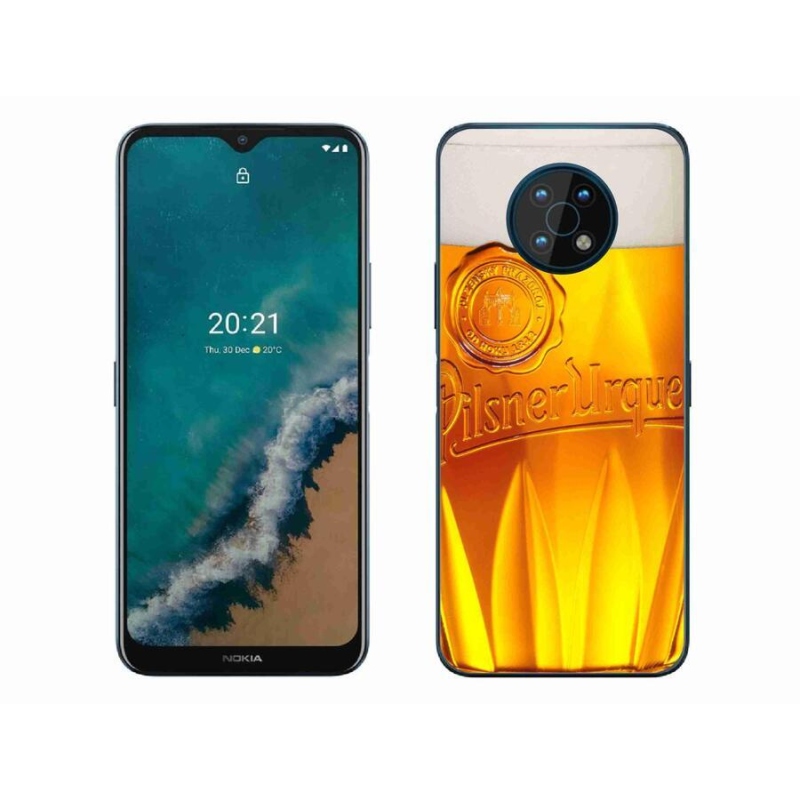 Gélový kryt mmCase na mobil Nokia G50 - pivo