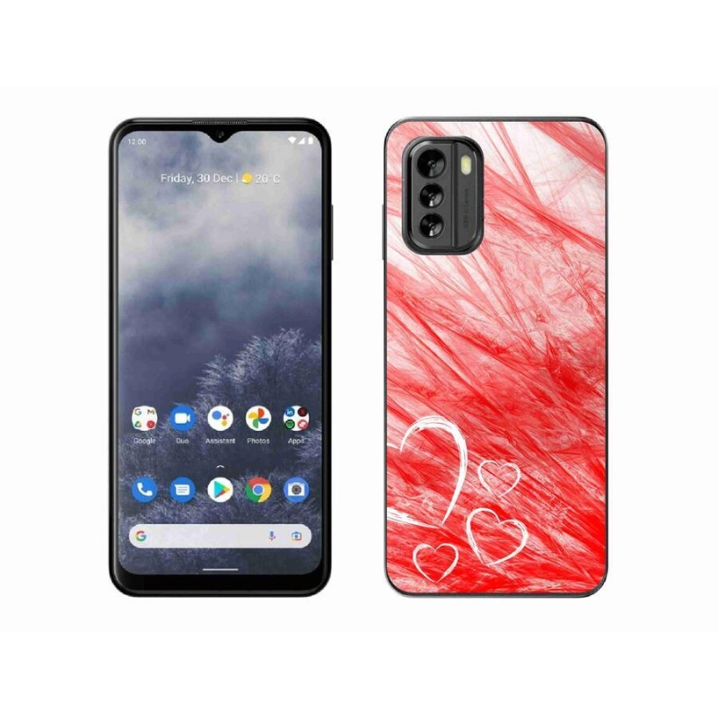 Gélový kryt mmCase na mobil Nokia G60 5G - heart