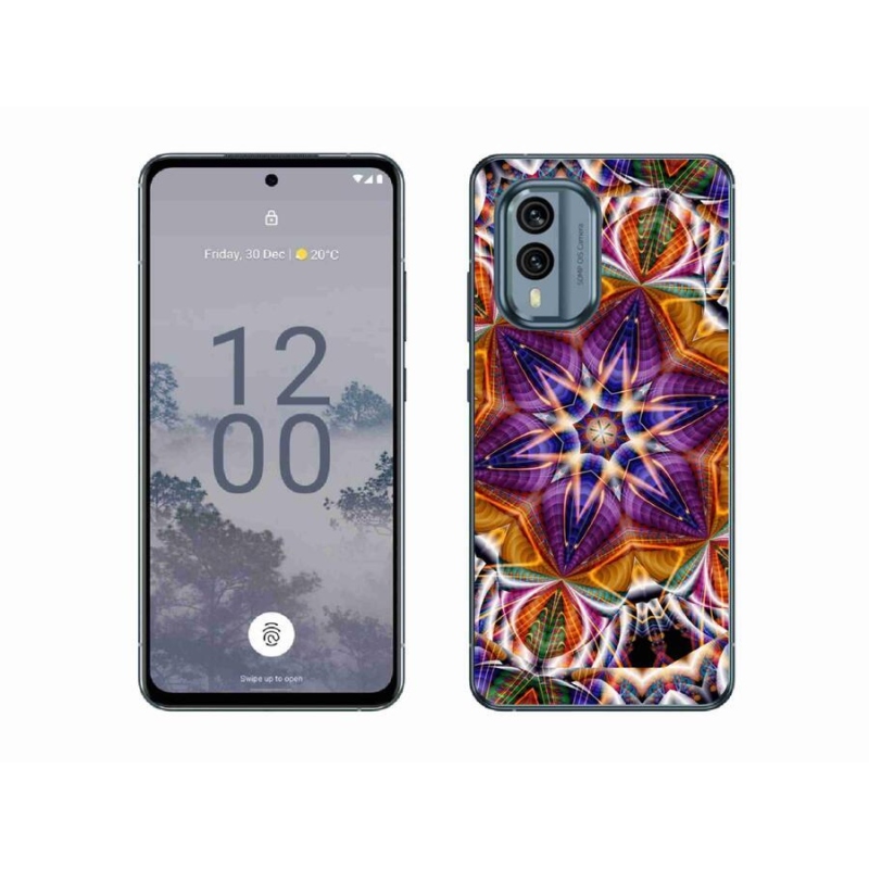 Gélový kryt mmCase na mobil Nokia X30 5G - abstrakt 6