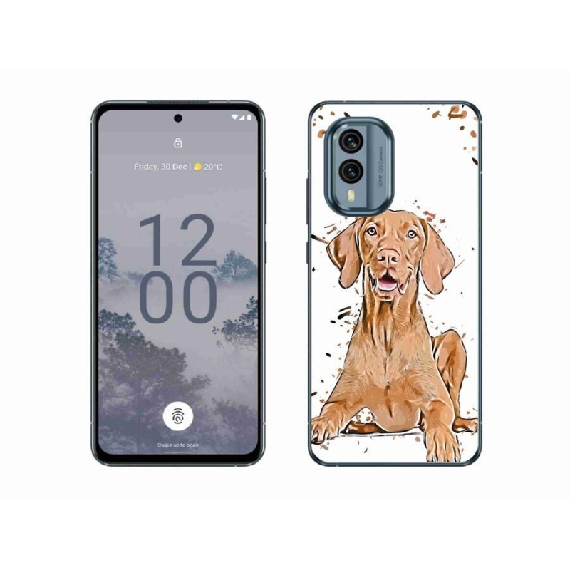 Gélový kryt mmCase na mobil Nokia X30 5G - maďar