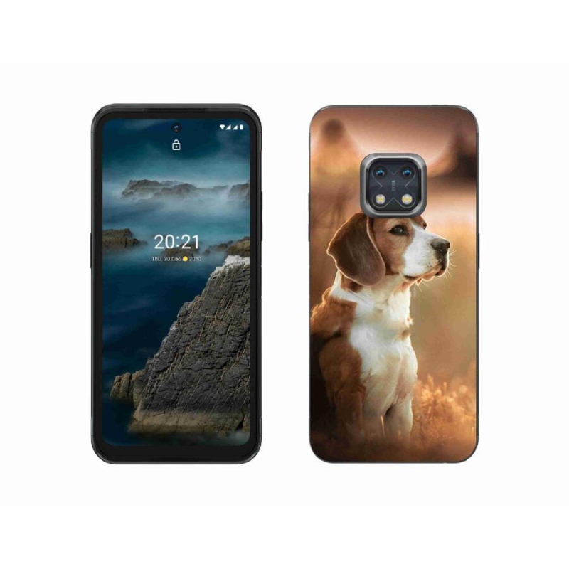 Gélový kryt mmCase na mobil Nokia XR20 - bígl