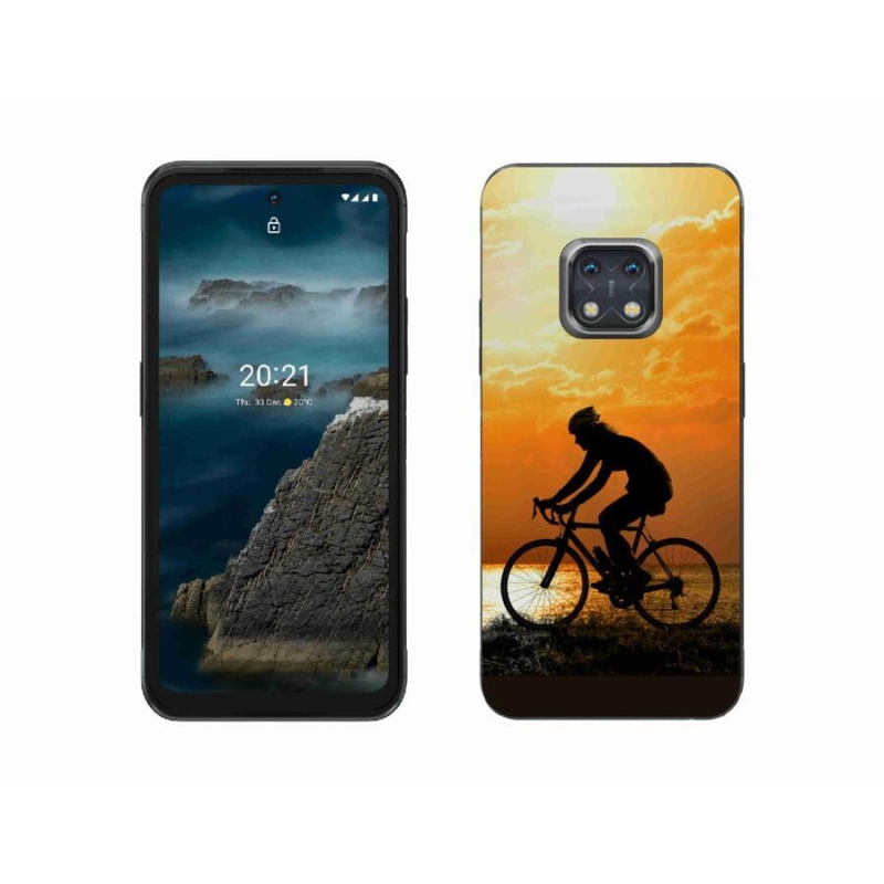 Gélový kryt mmCase na mobil Nokia XR20 - cyklovýlety