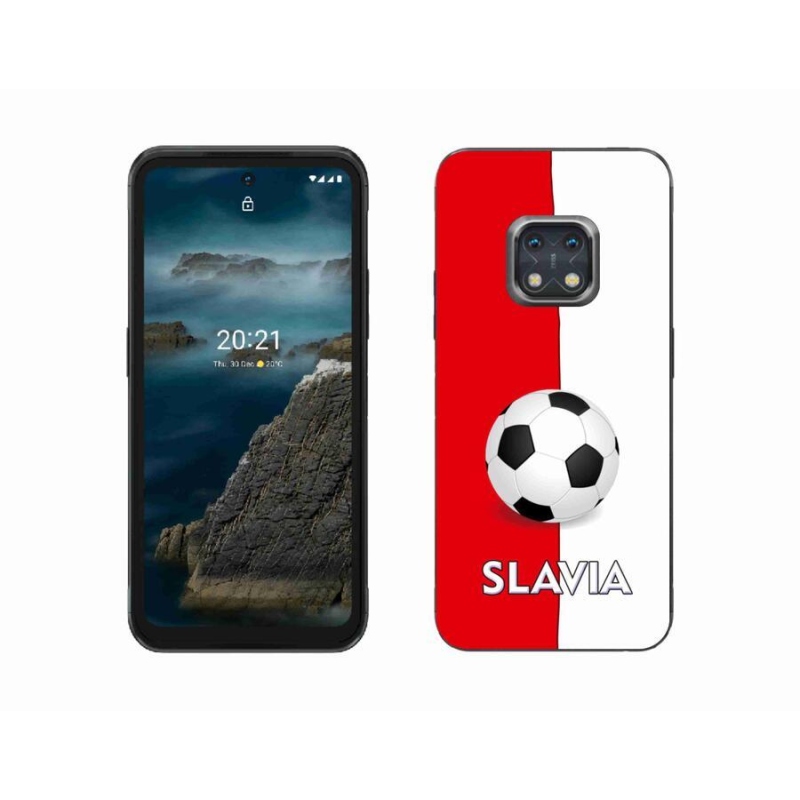 Gélový kryt mmCase na mobil Nokia XR20 - futbal 2